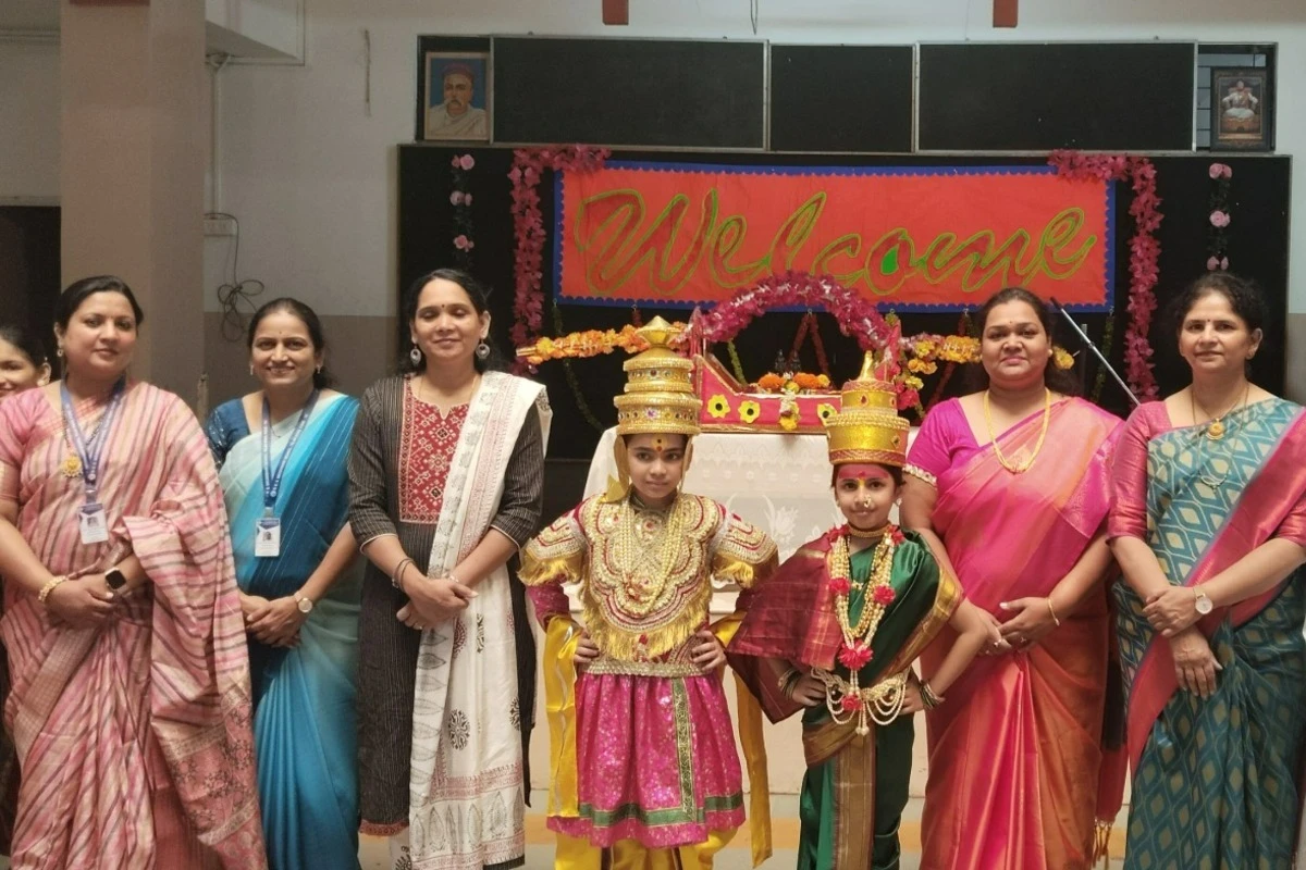 Devotional Palakhi and Wari Celebration at D.E.S. Secondary School