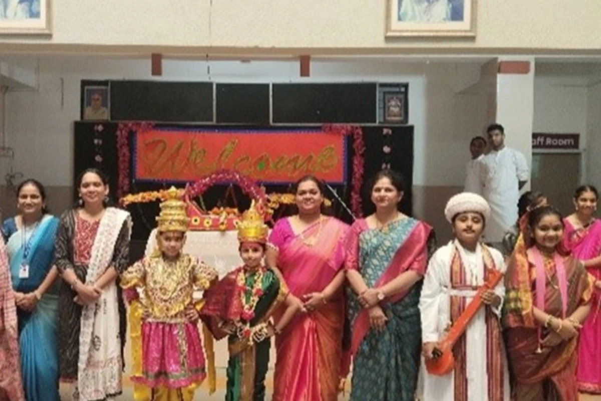 Devotional Palakhi and Wari Celebration at D.E.S. Secondary School